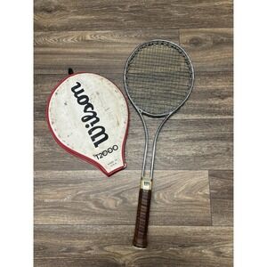 vintage Wilson T2000 tennis racket Chrome